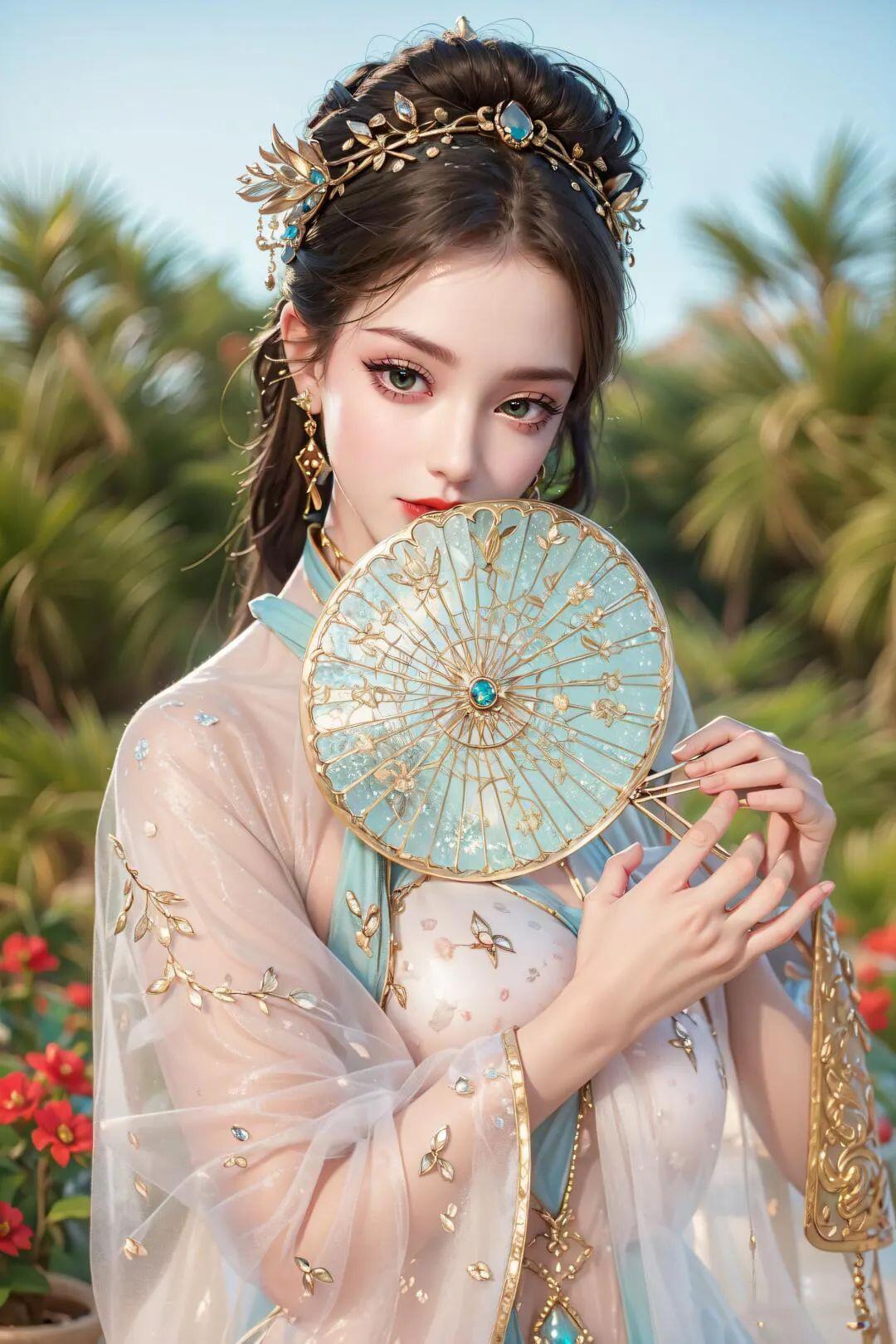 回眸一笑百媚生